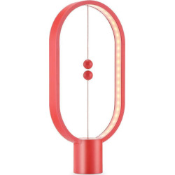 Allocacoc Heng Balance Platsic Lamp Ellipse - Φωτιστικό με Μαγνητικό Διακόπτη - Boston Red (DH0040RD/HBLEUB)