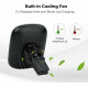 Pitaka MagEZ Air Vent Car Mount Qi Wireless - Μαγνητική Βάση Ασύρματης Φόρτισης για Αεραγωγούς Αυτοκινήτου - Black (CM3001Q)