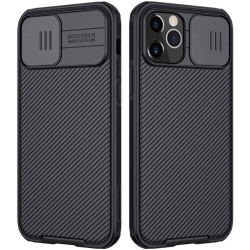 Nillkin CamShield Pro - Σκληρή Θήκη με Κάλυμμα για την Κάμερα - Apple iPhone 12 / 12 Pro - Black (6902048202351)