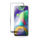 Crong 7D Nano Flexible Glass - Fullface Αντιχαρακτικό Υβριδικό Γυαλί Οθόνης Samsung Galaxy M21 - Black - 0.3mm (CRG-7DNANO-SGM21)