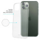Crong Slim Διάφανη Θήκη Σιλικόνης Apple iPhone 11 Pro - 0.8mm - Clear (CRG-CRSLIM-IP11P-TRS)