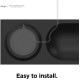 Elago MagSafe Charging Tray - Βάση Σιλικόνης για τον Ασύρματο Φορτιστή MagSafe - Black (EMSTRAY-BK)