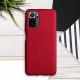 KWmobile Θήκη Σιλικόνης Xiaomi Redmi Note 10 / Note 10S - Metallic Dark Red (54542.36)