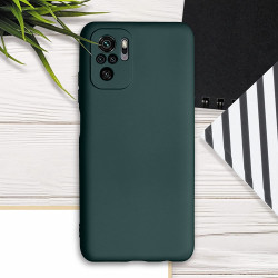 KWmobile Θήκη Σιλικόνης Xiaomi Redmi Note 10 / Note 10S - Metallic Teal (54542.14)