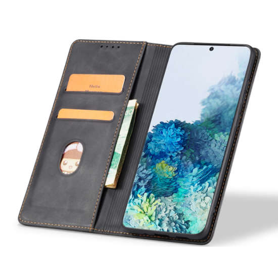 Bodycell Θήκη - Πορτοφόλι Samsung Galaxy A41 - Black (5206015058103)