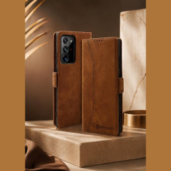 Bodycell Θήκη - Πορτοφόλι Samsung Galaxy Note 20 Ultra - Brown (5206015058721)