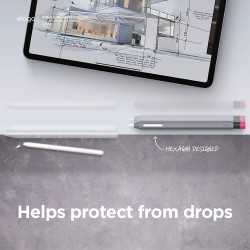 Elago Classic Θήκη Premium Σιλικόνης Apple Pencil 2nd Gen - Dark Grey (EAPEN2-SC-DGY)