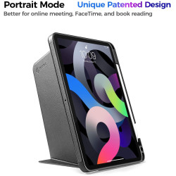 Tomtoc Θήκη Vertical Tri-Case Apple iPad Air 7 2025 11" / Air 6 2024 11" / Air 5 2022 10.9" / Air 4 2020 10.9" - Black (B02-005D)