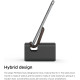 Elago M5 Stand - Βάση από Αλουμίνιο και Ξύλο για Smartphones - Black (EST-M3-BK)