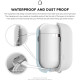 Elago AirPods Waterproof Case - Αδιάβροχη Θήκη για AirPods 2nd Gen / 1st Gen - White (EAPWF-BA-WH)