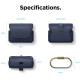 Elago Leather Case - Δερμάτινη Θήκη για AirPods Pro 1st Gen - Jean Indigo (EAPPLE-JIN)