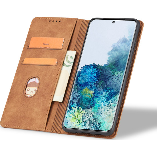 Bodycell Θήκη - Πορτοφόλι Samsung Galaxy A32 5G - Brown (5206015063077)