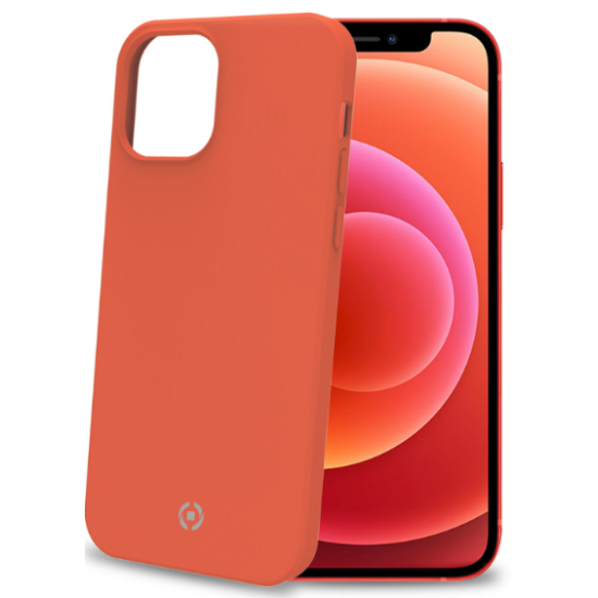 Celly Cromo Case Θήκη Σιλικόνης Apple iPhone 12 mini - Orange (CROMO1003OR01)