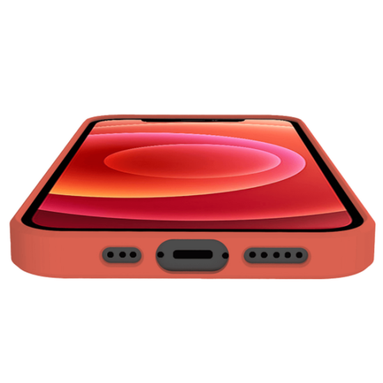 Celly Cromo Case Θήκη Σιλικόνης Apple iPhone 12 Pro Max - Orange (CROMO1005OR01)