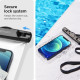 Spigen A601 Universal Waterproof - Αδιάβροχη Θήκη για Κινητά έως 6.8'' - IPX8 - Crystal Clear - 2 Τεμάχια (AMP03098)