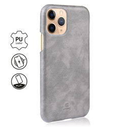 Crong Essential Cover - Σκληρή Θήκη Apple iPhone 11 Pro Max - Grey (CRG-ESS-IP11PM-GRY)