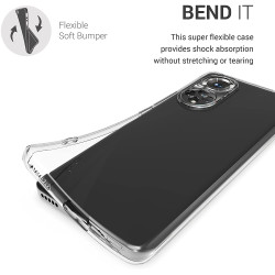KWmobile Διάφανη Θήκη Σιλικόνης Honor 50 Pro - Transparent (55631.03)