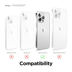 Elago Θήκη Glide - Apple iPhone 13 Pro - Transparent / Rose Gold (ES13GL61PRO-TRRGD)