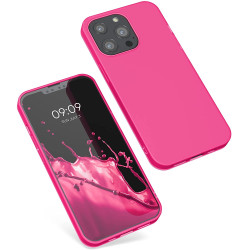 KWmobile Θήκη Σιλικόνης Apple iPhone 13 Pro - Neon Pink (55957.77)