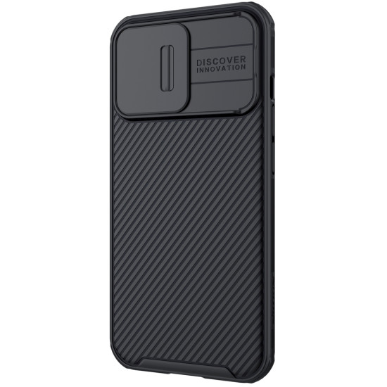 Nillkin CamShield Pro - Σκληρή Θήκη με Κάλυμμα για την Κάμερα - Apple iPhone 13 Pro - Black (6902048223141)