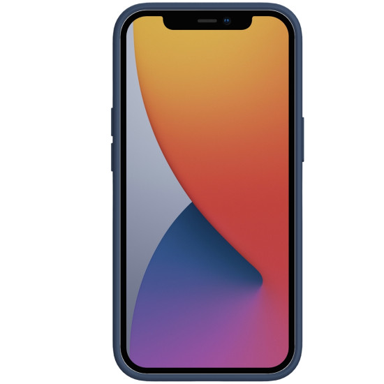Nillkin CamShield Silky Silicone - Θήκη Σιλικόνης με Κάλυμμα για την Κάμερα - Apple iPhone 13 Pro Max - Midnight Blue (6902048223417)