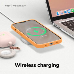 Elago Premium Θήκη Σιλικόνης Apple iPhone 13 - Orange (ES13SC61-OR)