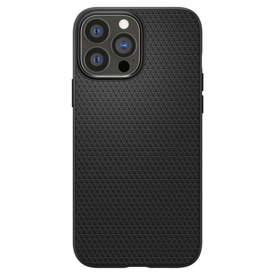Spigen Θήκη Σιλικόνης Liquid Air - Apple iPhone 13 Pro - Matte Black (ACS03258)