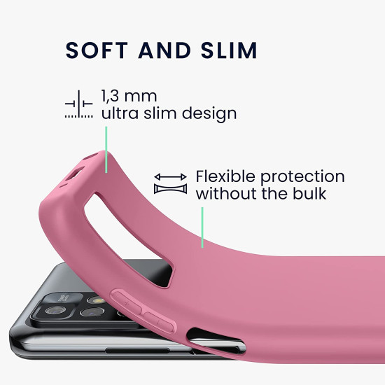 KWmobile Θήκη Σιλικόνης Xiaomi Redmi 10 - Deep Rusty Rose (56147.167)