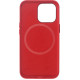 Vivid PU Leather Case - Σκληρή Θήκη Magsafe Apple iPhone 13 Pro - Red (VIMAGLE197RD)