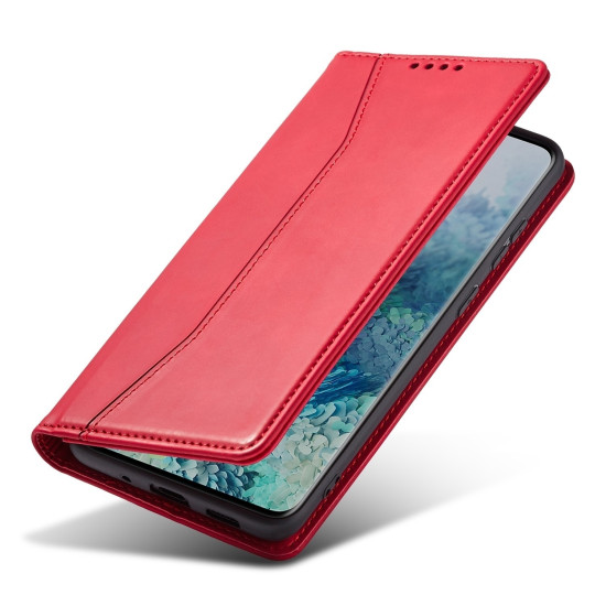 Bodycell Θήκη - Πορτοφόλι Apple iPhone 13 Pro - Red (5206015066986)