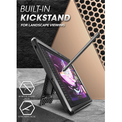 Supcase Ανθεκτική Θήκη Unicorn Beetle Pro - Samsung Galaxy Tab S7 FE 5G 12.4" T730 / T736B με Υποδοχή S Pen - Black (843439113657)