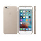 Official Apple Leather Case - Δερμάτινη Θήκη Apple iPhone 6S Plus / 6 Plus - Rose Gray (MKXE2ZM/A)
