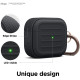 Elago Armor Hang Case - Θήκη Σιλικόνης για AirPods 3rd Gen - Black (EAP3AM-BK)