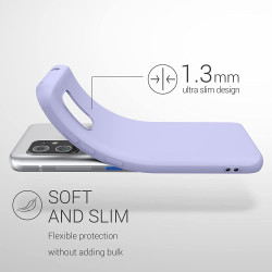 KWmobile Θήκη Σιλικόνης Asus Zenfone 8 - Light Lavender (55257.139)