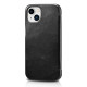 iCarer Vintage Series Side-Open Δερμάτινη Θήκη Apple iPhone 13 mini - Black (RIX1305-BK)