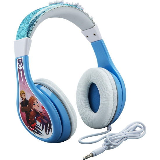 eKids Frozen 2 - Ενσύρματα Ακουστικά Κεφαλής για Παιδιά - Light Blue / White (FR-140v2)