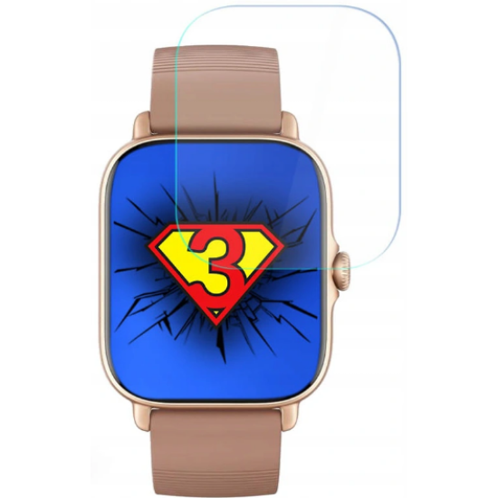 3MK ARC Screen Protector - Μεμβράνη Προστασίας Οθόνης Xiaomi Amazfit GTS 3 - 3 Τεμάχια (5903108444354)