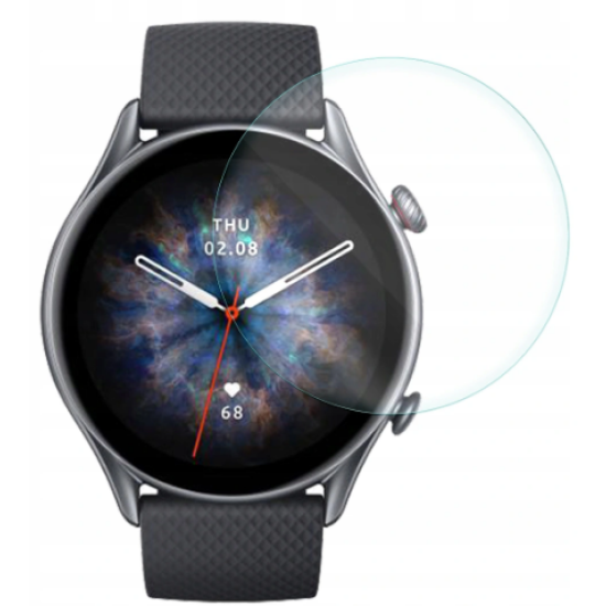 3MK ARC Screen Protector - Μεμβράνη Προστασίας Οθόνης Xiaomi Amazfit GTR 3 Pro - 3 Τεμάχια (5903108444378)