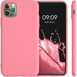 Θήκη Apple iPhone 11 Pro Max - KWmobile TPU Case Σιλικόνης - Bubblegum Pink (49789.212)