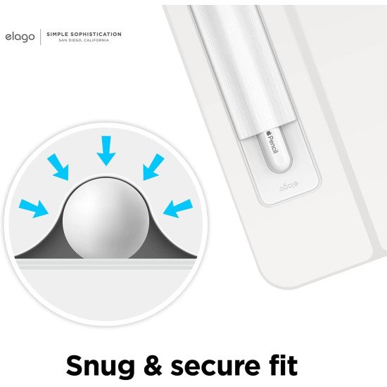 Elago Apple Pencil Holder - Αυτοκόλλητη Θήκη για Apple Pencil - White (EAPEN-HOLD-WH)