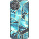 Ghostek Θήκη Stylish Scarlet Apple iPhone 12 Pro Max - Blue Waves (SCACAS069)