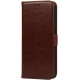 Rosso Element PU Θήκη Πορτοφόλι Oppo A54 - Brown (8719246312793)