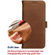 Rosso Deluxe Δερμάτινη Θήκη Πορτοφόλι Apple iPhone 13 - Brown (8719246319976)