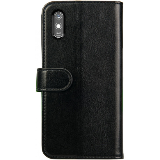 Rosso Element PU Θήκη Πορτοφόλι Xiaomi Redmi 9A / 9AT / 9i - Black (8719246262548)