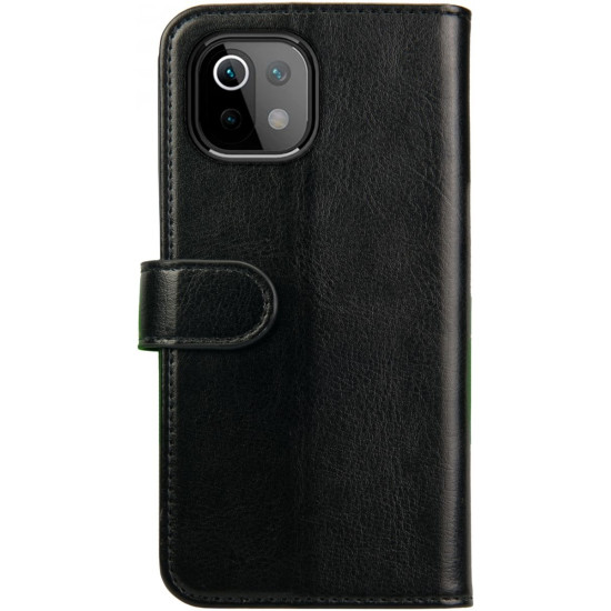 Rosso Element PU Θήκη Πορτοφόλι Xiaomi 11 Lite 5G NE / Mi 11 Lite - Black (8719246312564)