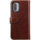 Rosso Element PU Θήκη Πορτοφόλι Xiaomi Poco F3 / Mi 11i - Brown (8719246312557)