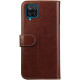 Rosso Element PU Θήκη Πορτοφόλι Samsung Galaxy A12 - Brown (8719246290633)