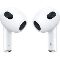 Apple AirPods 3rd Generation - Ασύρματα Ακουστικά Bluetooth με Θήκη Φόρτισης - White (MME73ZM/A)