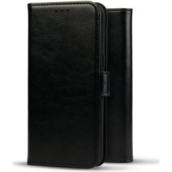Rosso Element PU Θήκη Πορτοφόλι Apple iPhone 13 - Black (8719246324666)