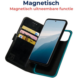 Rosso Element 2 in 1 - PU Θήκη Πορτοφόλι Samsung Galaxy S21 5G - Black (8719246324932)